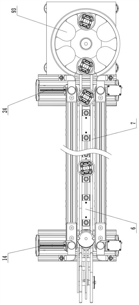 Diesel engine piston blank conveying equipment