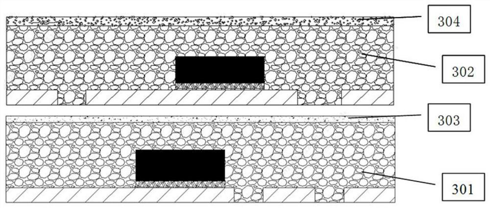 A kind of multi-chip packaging structure and manufacturing method thereof