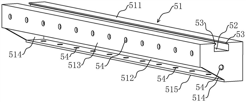 Novel aluminum model profile, steel bar truss floor support plate mounting system and mounting method