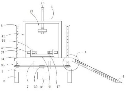 Liftable welding platform for general mechanical parts