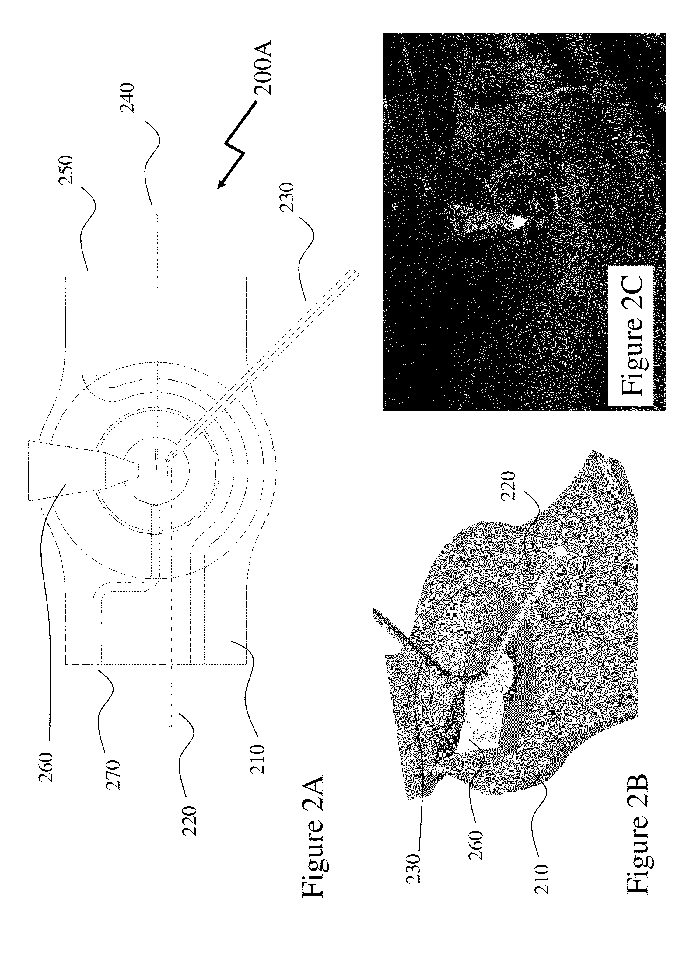 Method and apparatus for measuring cantilever deflection in constrained spaces