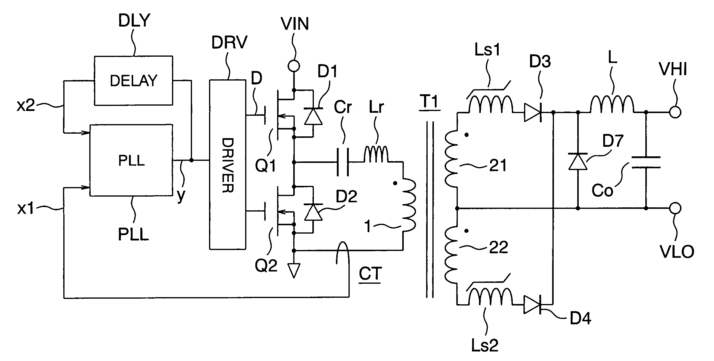 Resonant converter and control method thereof