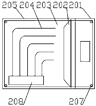 Preprocessing pretreatment device for raw materials of flour