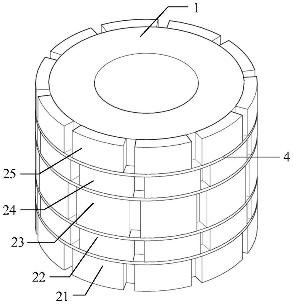 Permanent magnet synchronous motor with non-uniform segmented rotor poles and its optimal setting method