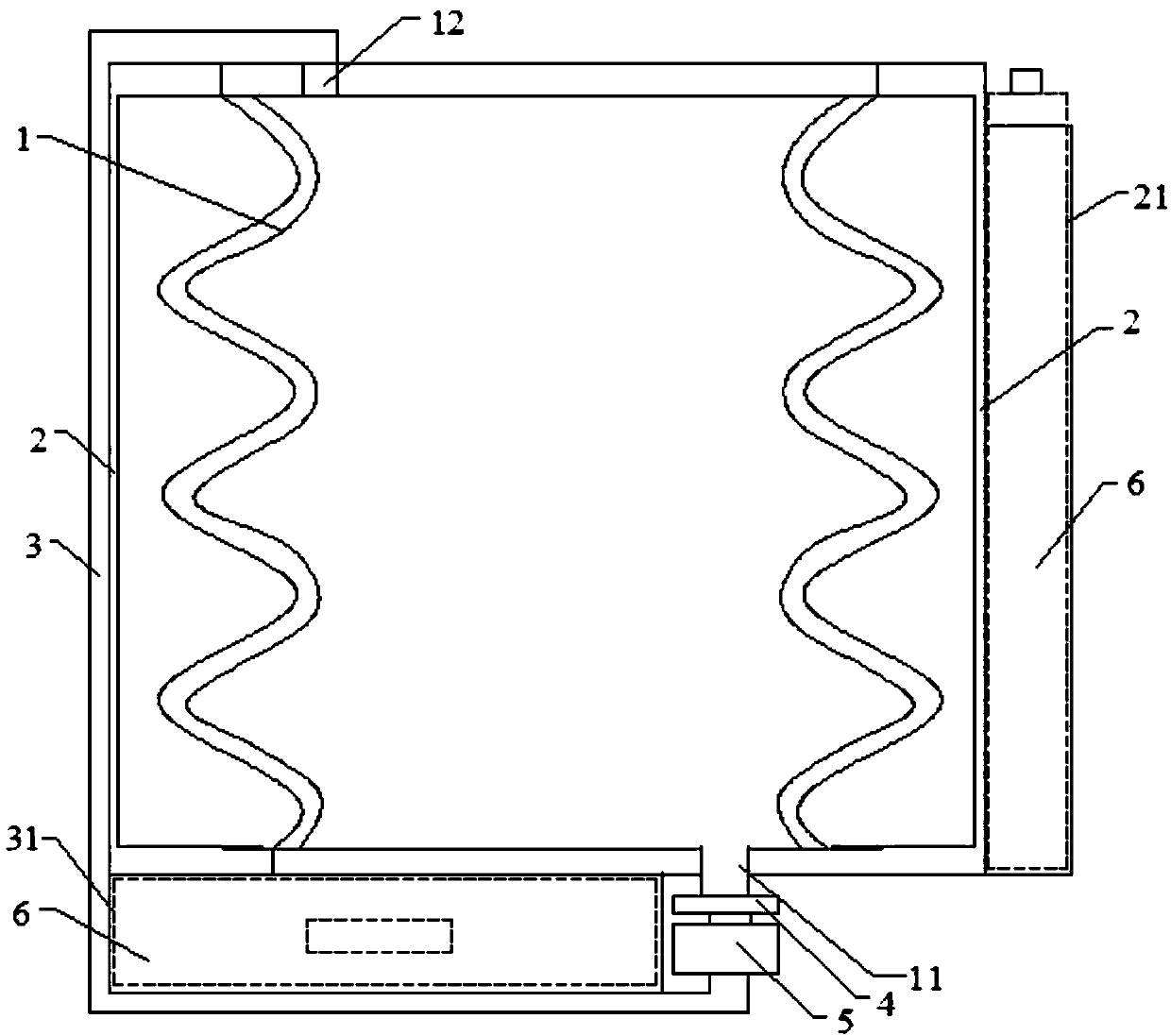 Engine oil tank for motorcycle with relatively good cooling property