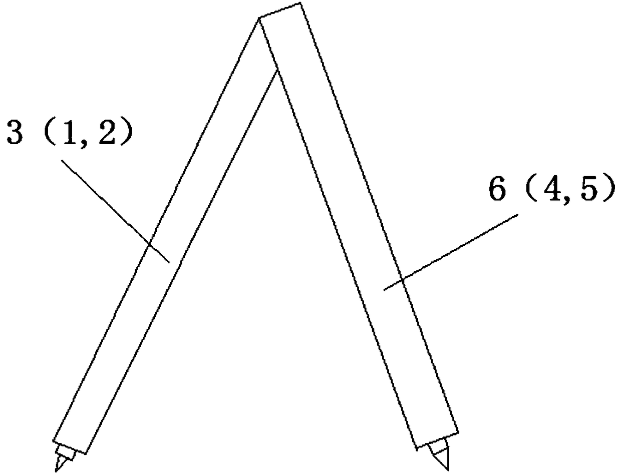 Multifunctional teaching compass