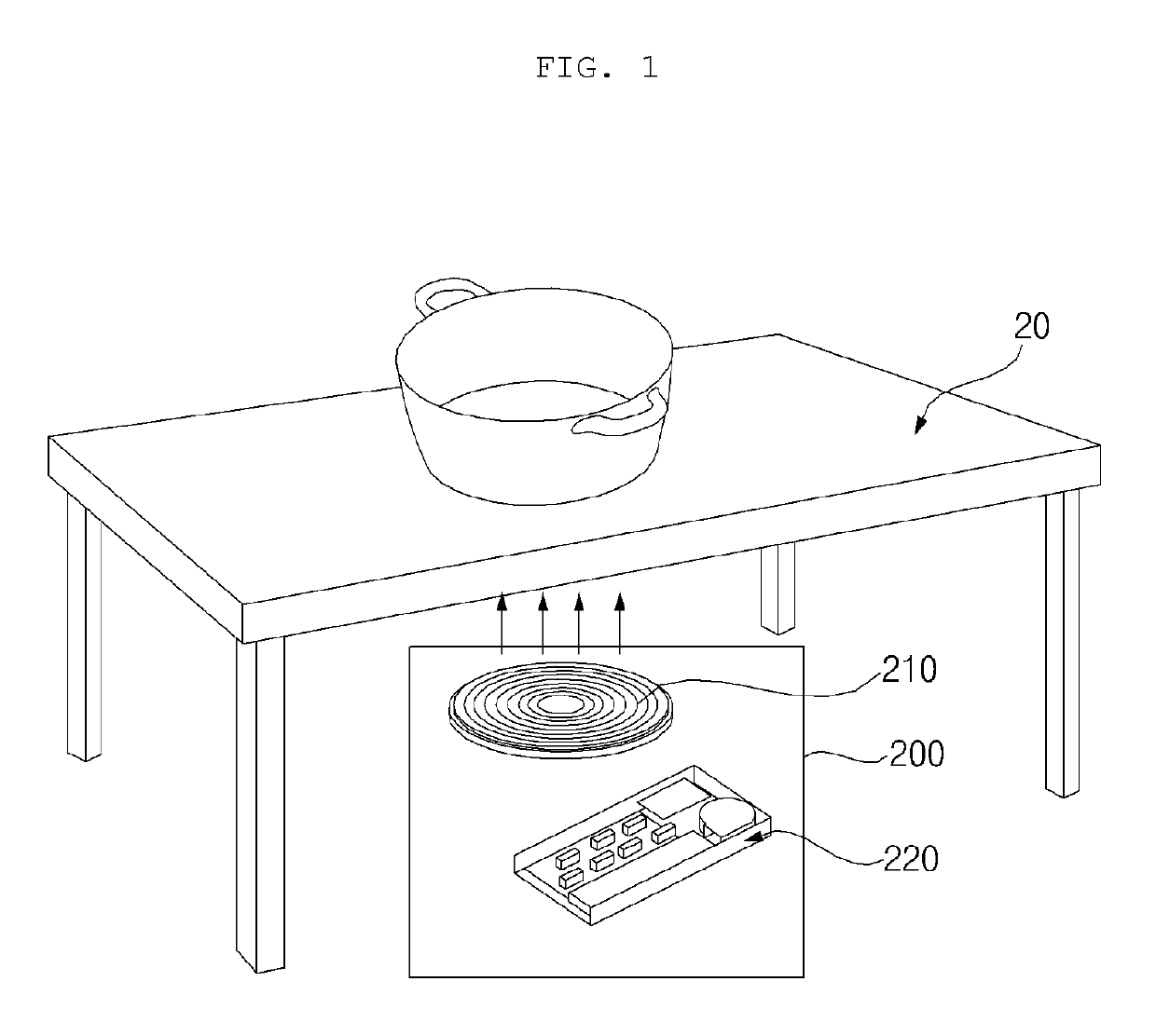 Smart table and method for operating the same