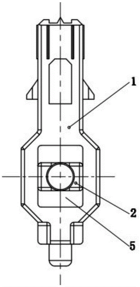 Machining method for plastic movable composite member