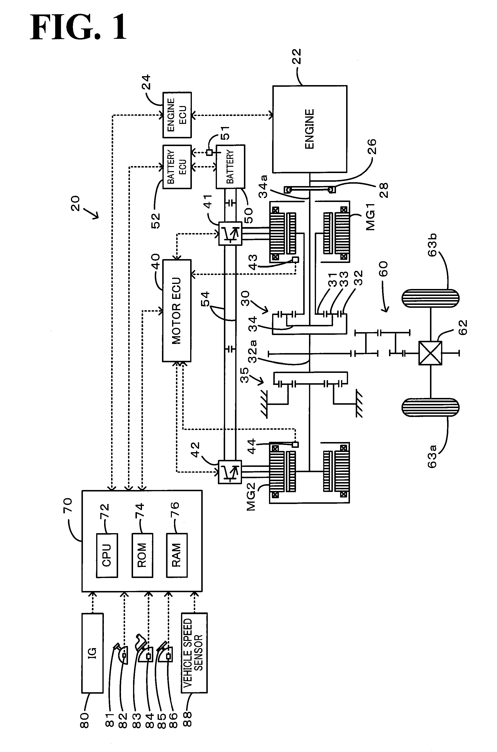 Misfire determination device and misfire determination method for internal combustion engine and vehicle