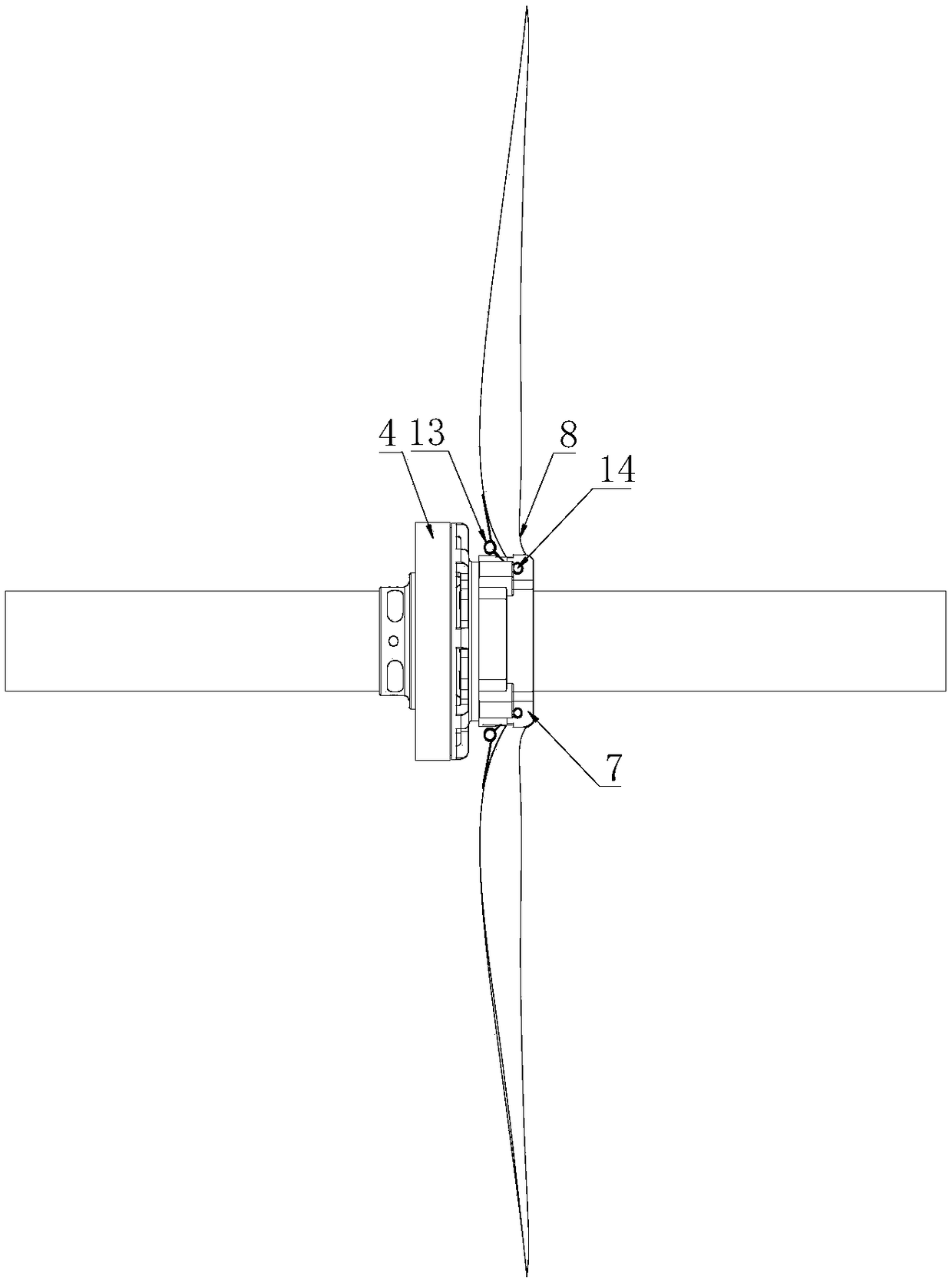 Folding propeller, power device and unmanned aerial vehicle