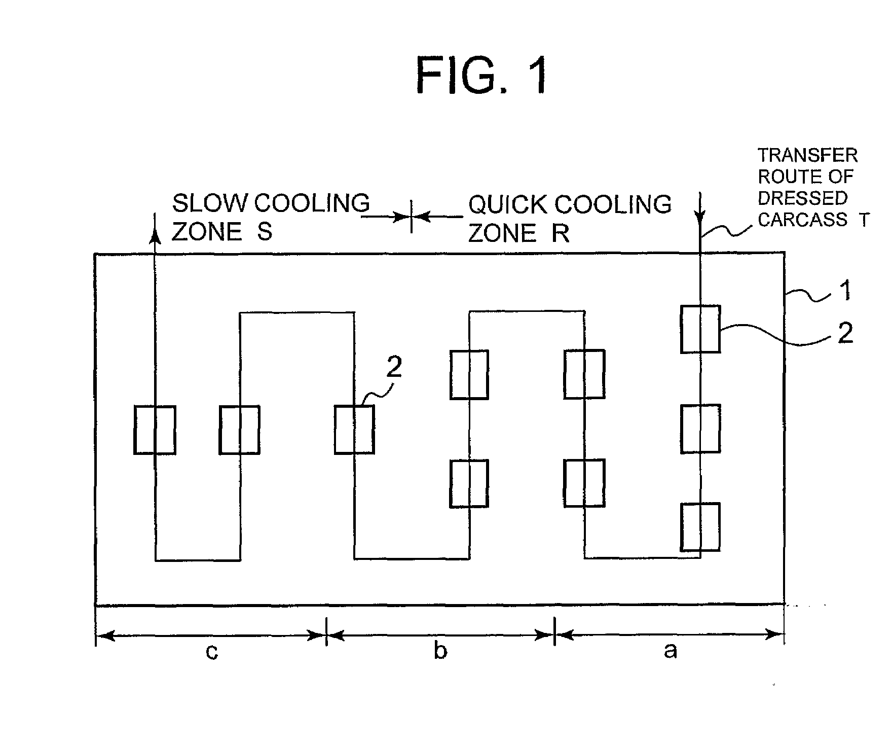 Method and System for Cooling of Dressed Carcasses