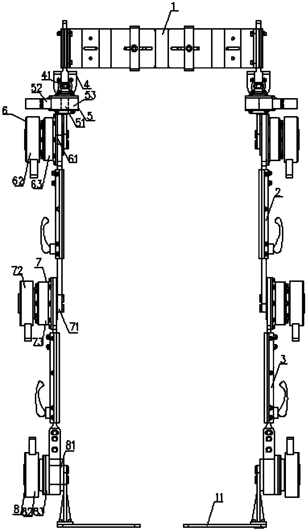 Full lower extremity exoskeleton and method of operation thereof