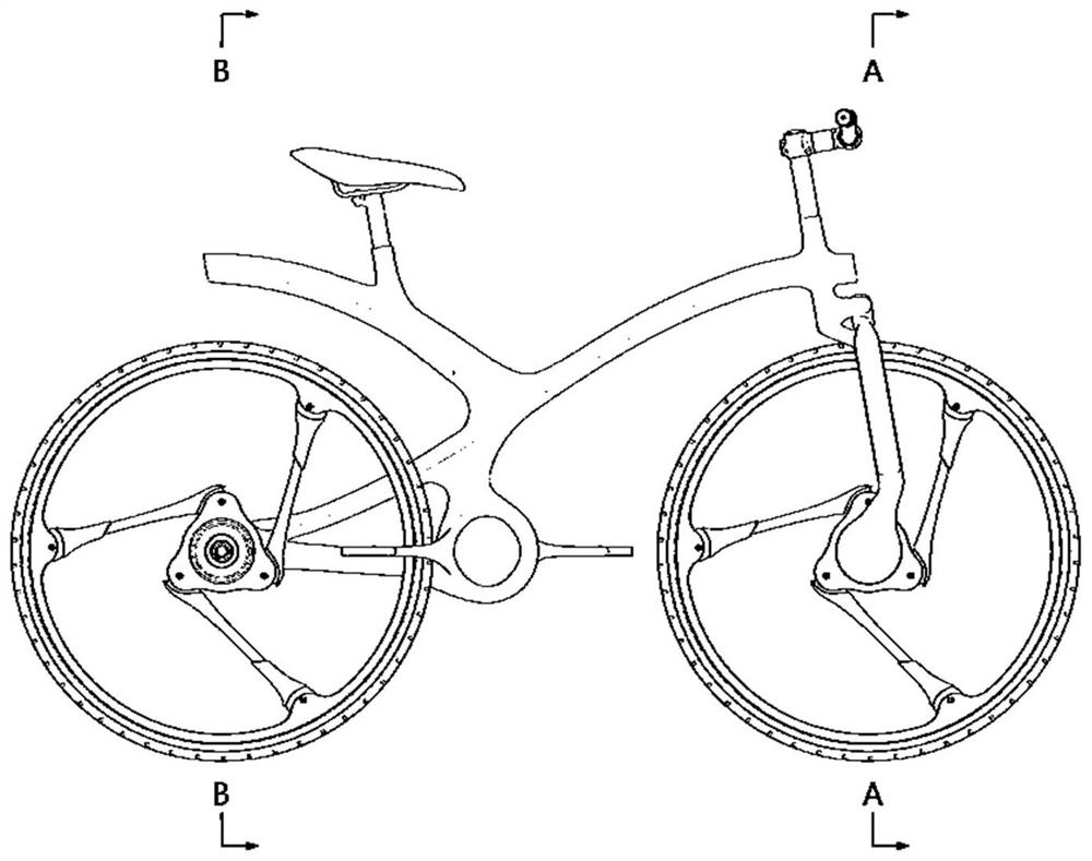 Modularized bicycle structure capable of achieving longitudinal splicing and longitudinal splicing method ofmodularized bicycle structure