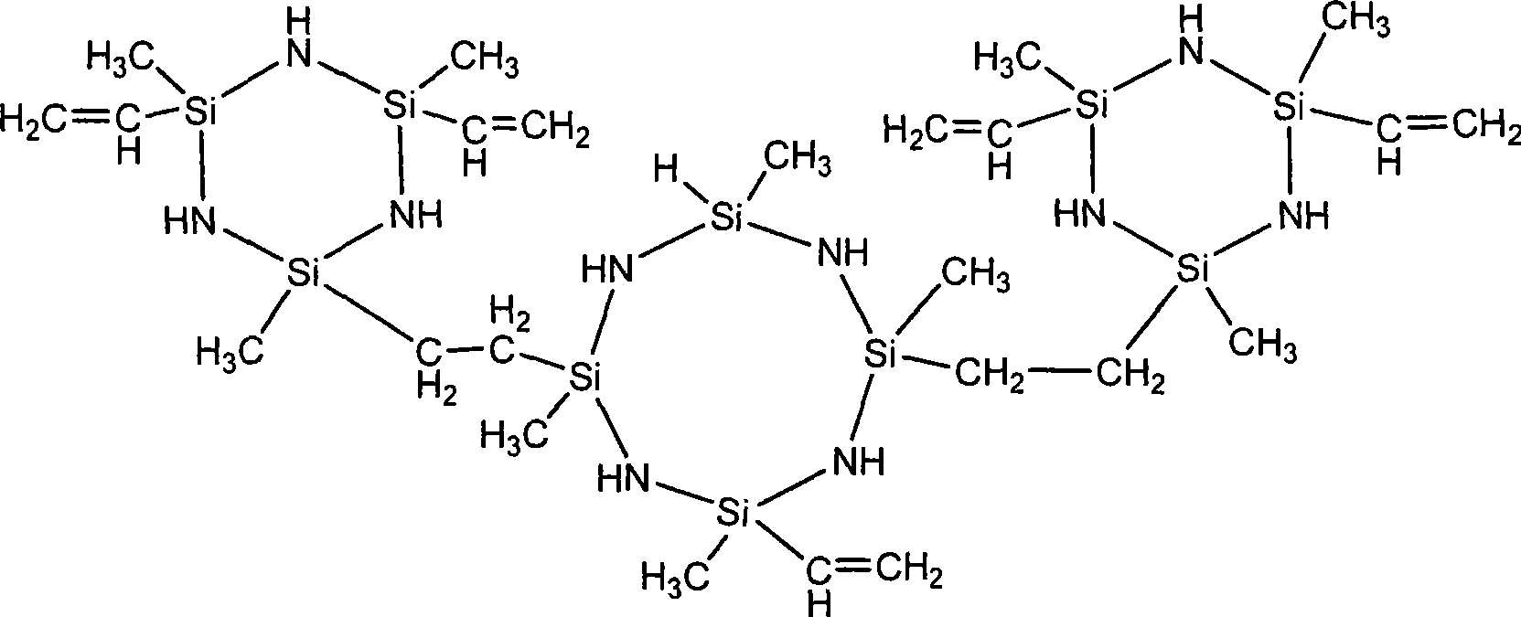 Liquid ethylene based polysilazane resin and preparation thereof