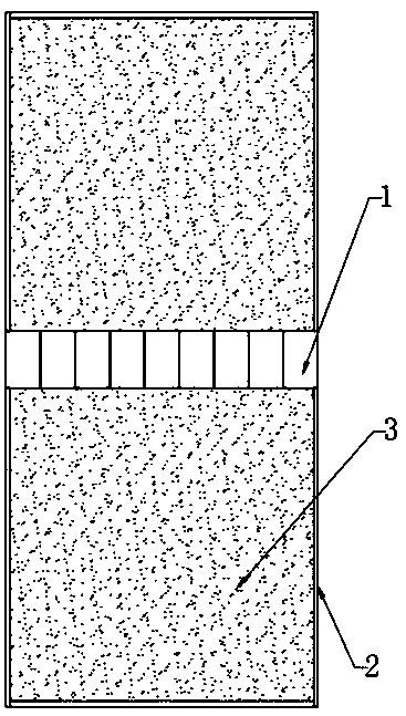 Construction process for indoor drainage ditch