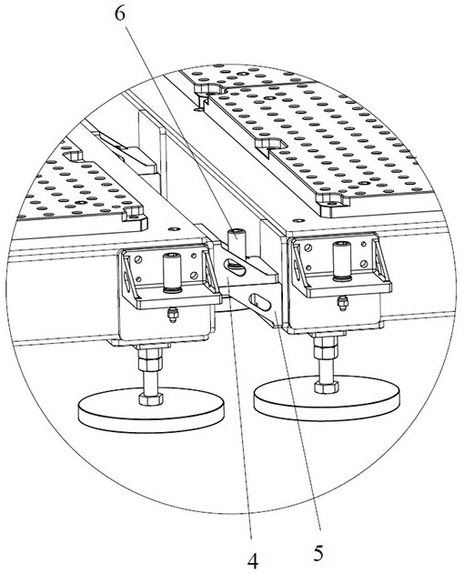 Reconfigurable modular assembly platform, system and assembly method for aircraft assembly