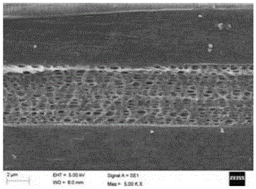 Method for preparing lithium ion battery membrane