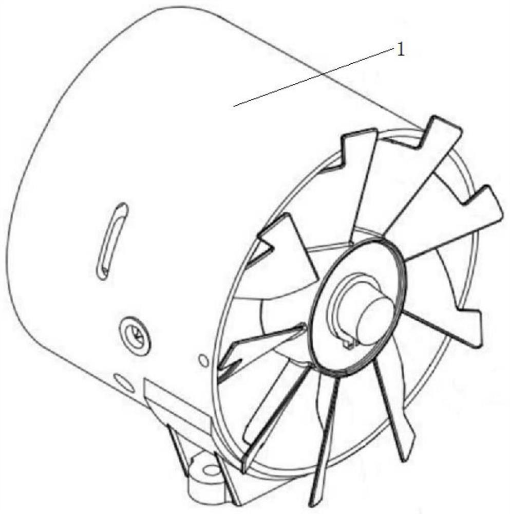 Heat dissipation mechanism for air compressor and control method thereof