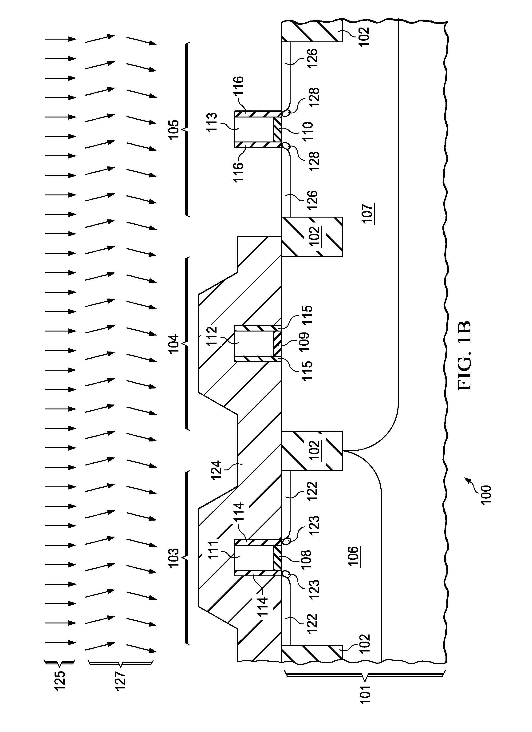 Two terminal quantum device using MOS capacitor structure