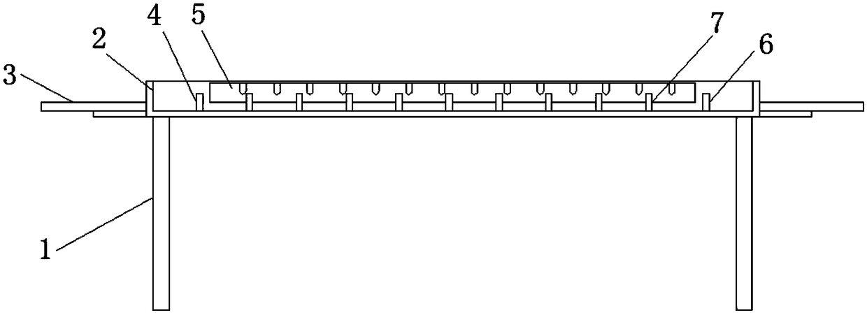 High-precision rebar positioning single forming tool for cover plates and application method thereof