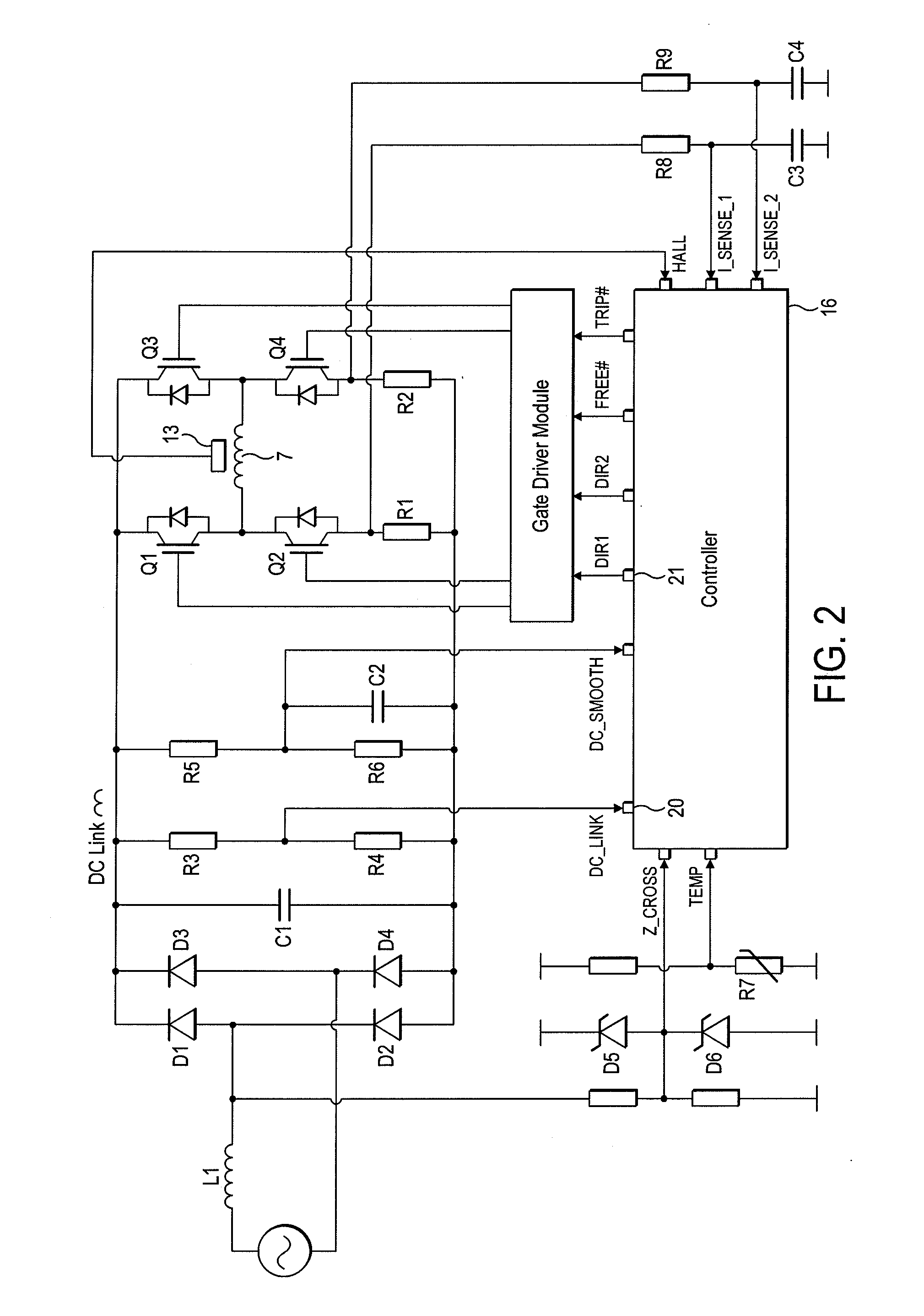 Control of a brushless motor