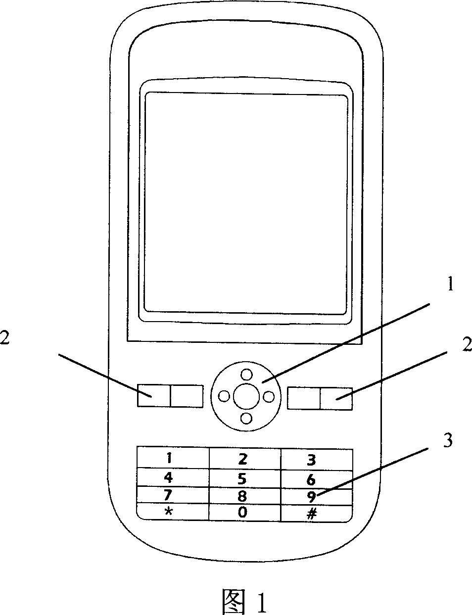Combined keyboard for electronic product, and the keyboard input method and mobile phone using same