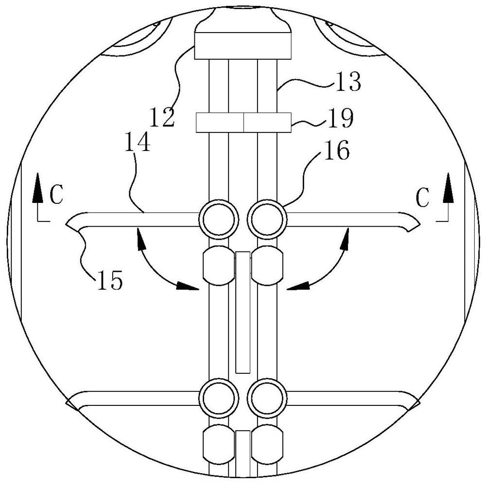 Stress annealing device for glass bottle production