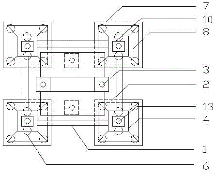 Reusable high voltage tower base