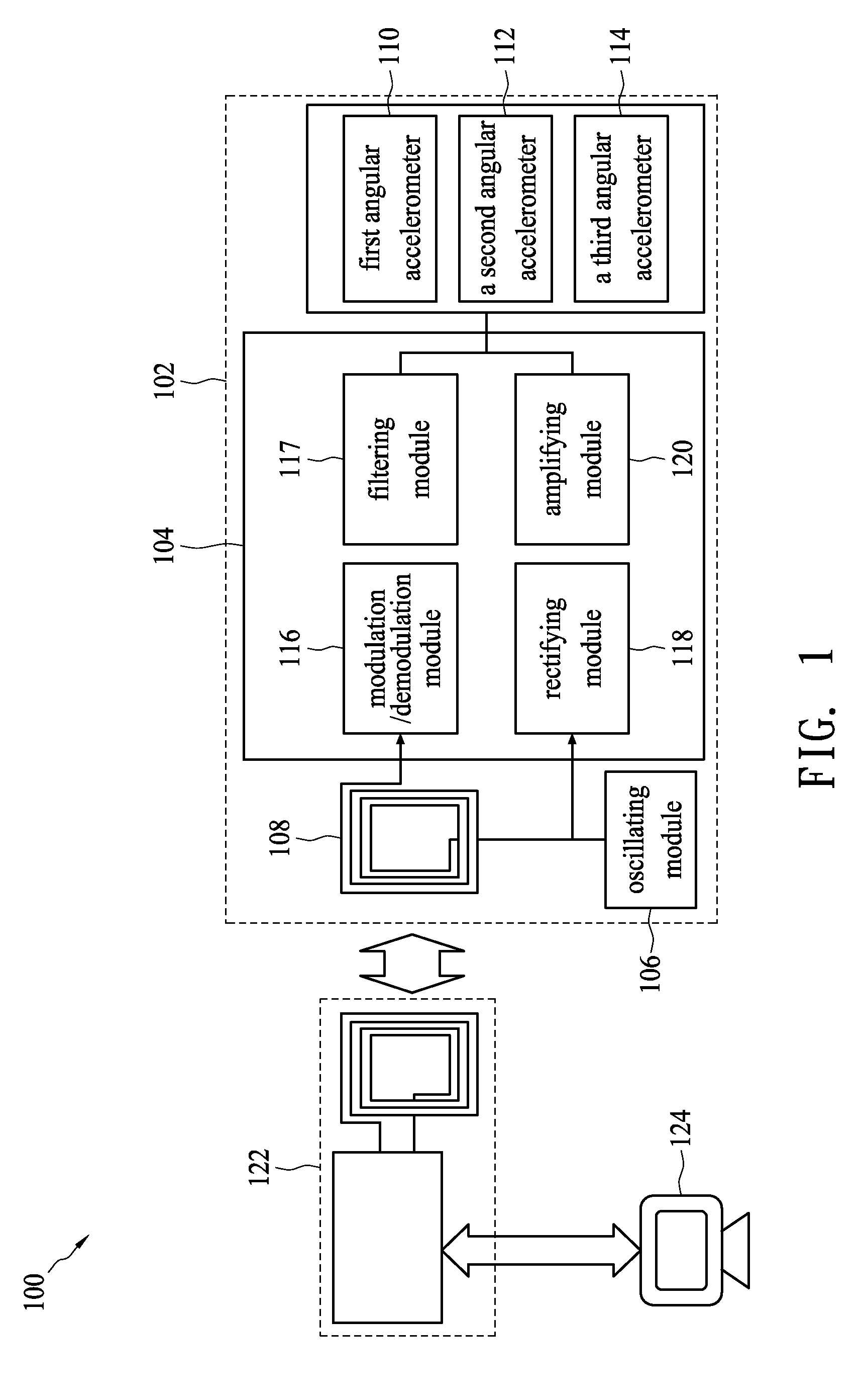 Thermal Bubble Type Angular Accelerometer