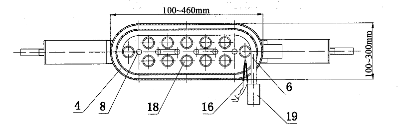 Porous-medium gas hot water heater