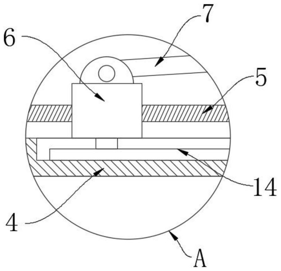 Anti-pressing nursing device for affected part of orthopedic patient