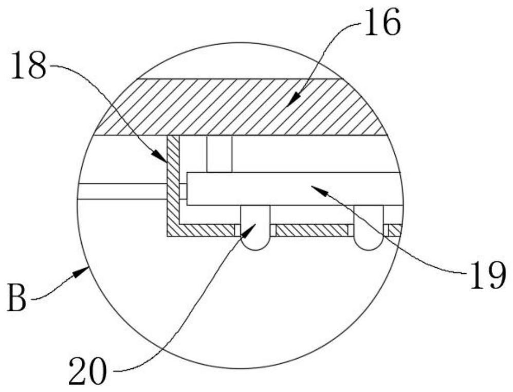 Anti-pressing nursing device for affected part of orthopedic patient