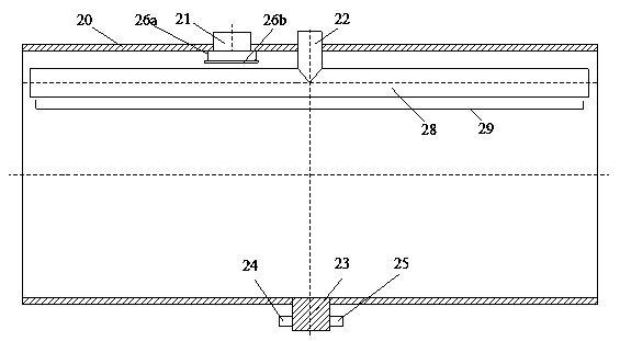 Air source falling film water chiller-heater unit