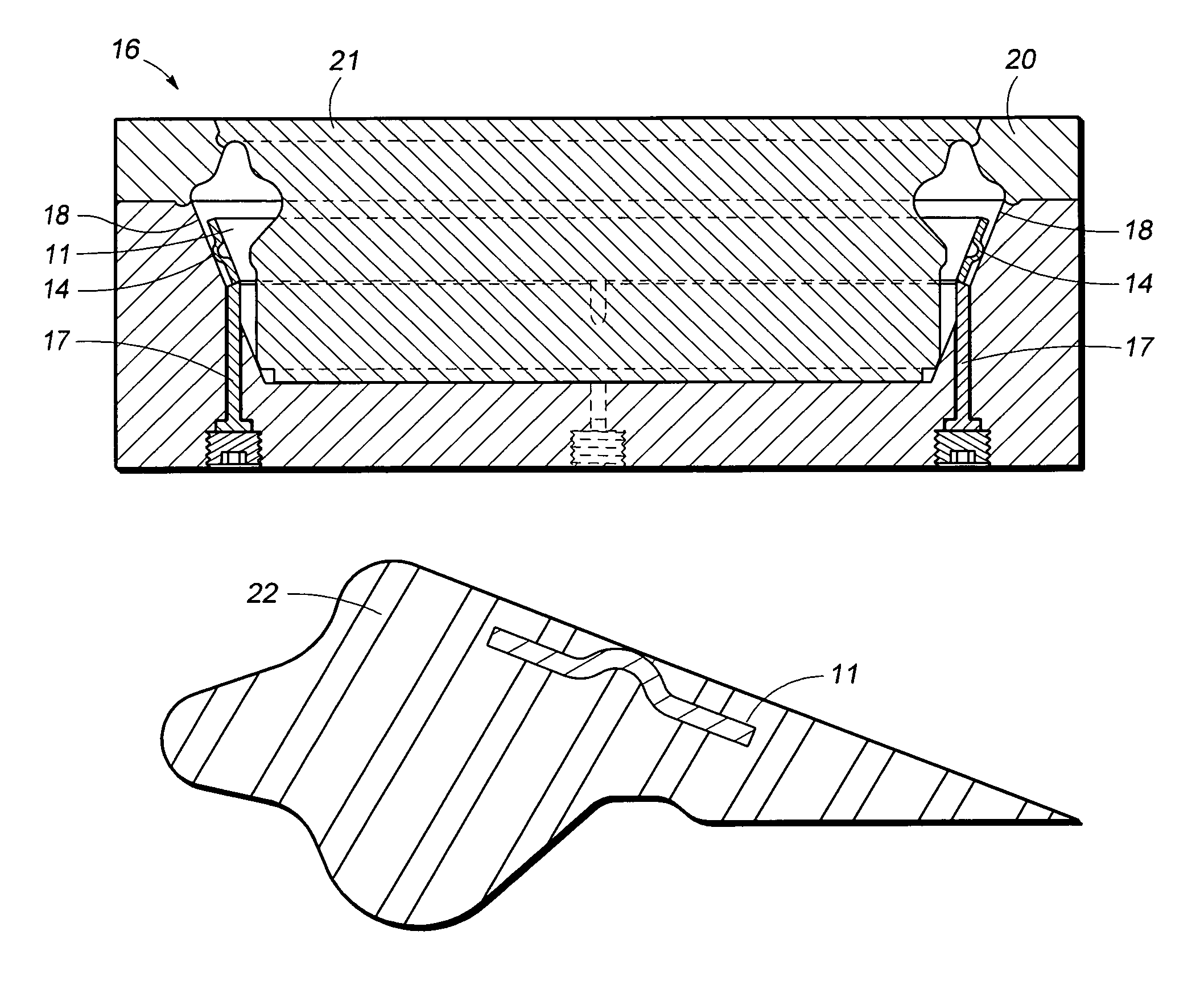 Method for manufacturing a gasket with an encapsulated metal band