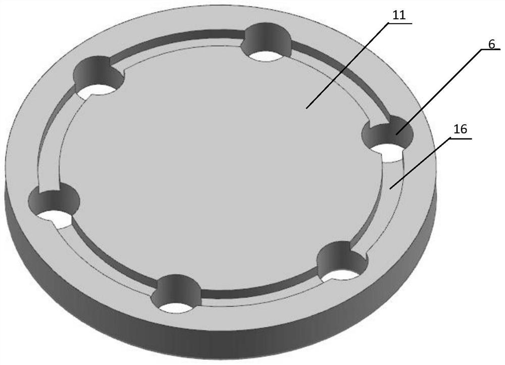 A batch-type cooling thermal shock test device for ultra-high temperature ceramic materials