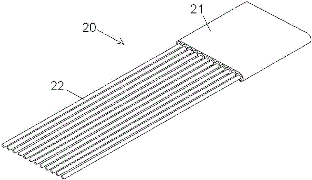 Automatic glue injection system and porous insertion core module manufacturing method