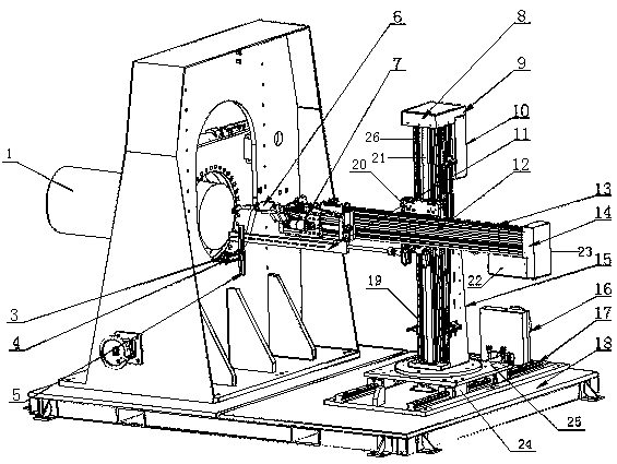 A welding tracking device for a pipeline surfacing system