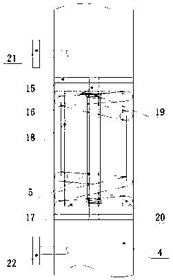 A wall-mounted car charging pile for parking sheds