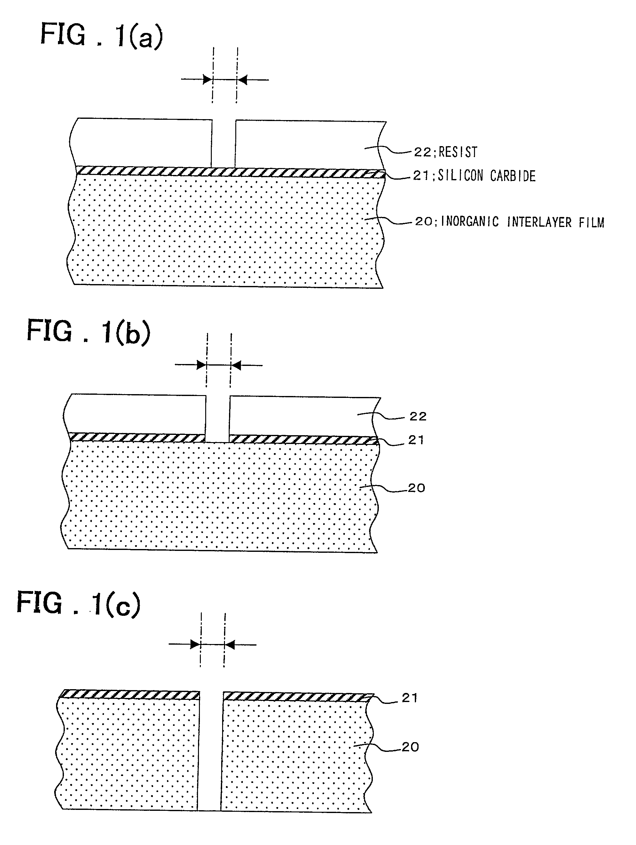 Etching mask, process for forming contact holes using same, and semiconductor device made by the process