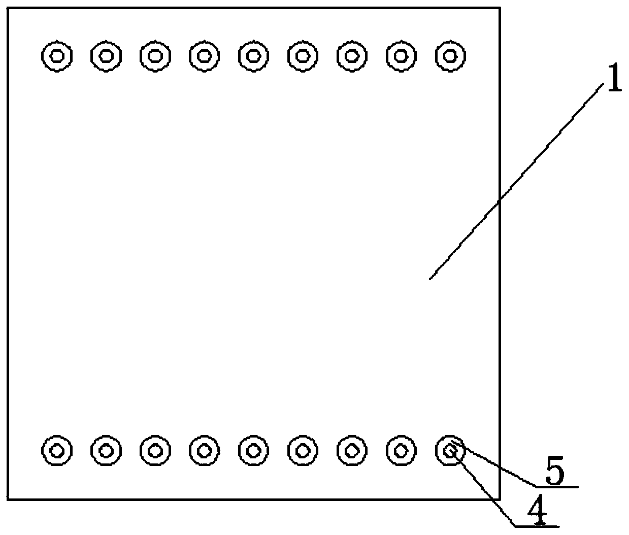 Preparation method of a microwave and hybrid circuit shell made of aluminum silicon carbide