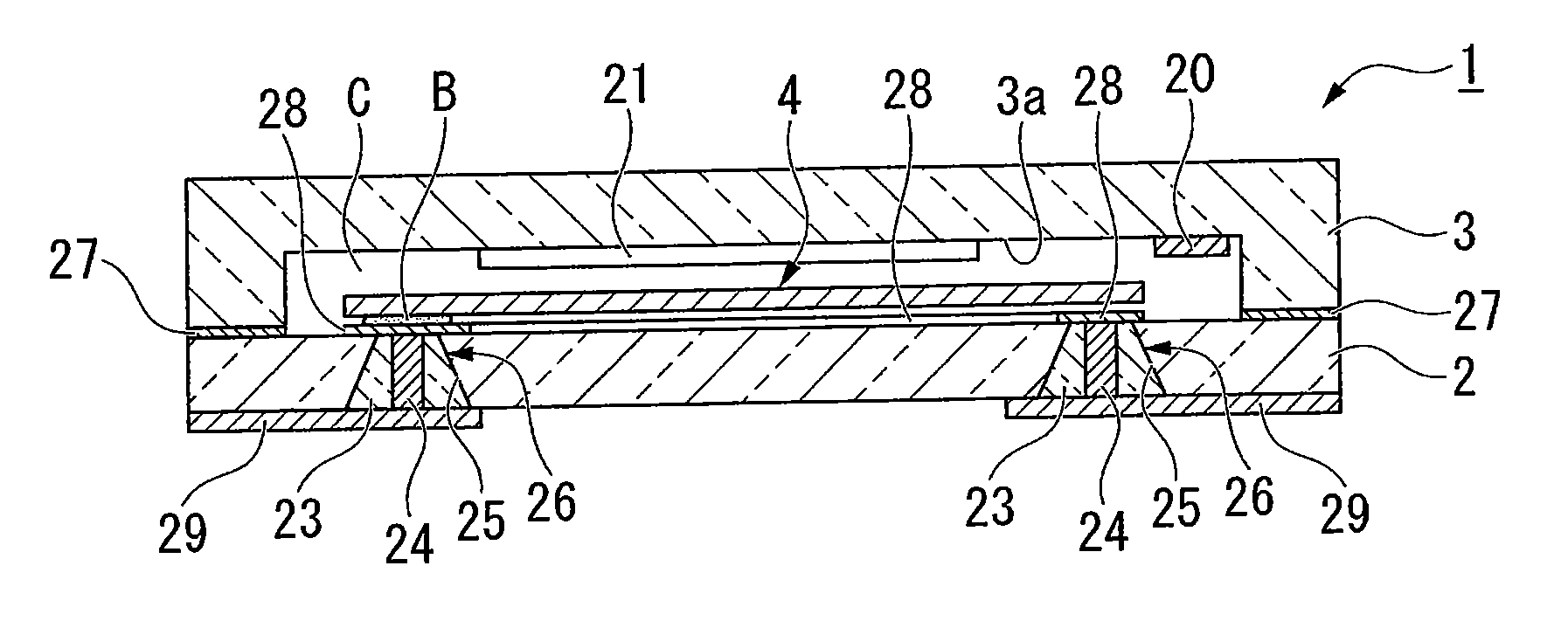 Package, method for manufacturing the same, piezoelectric vibrator, oscillator, electronic device, and radio-controlled timepiece