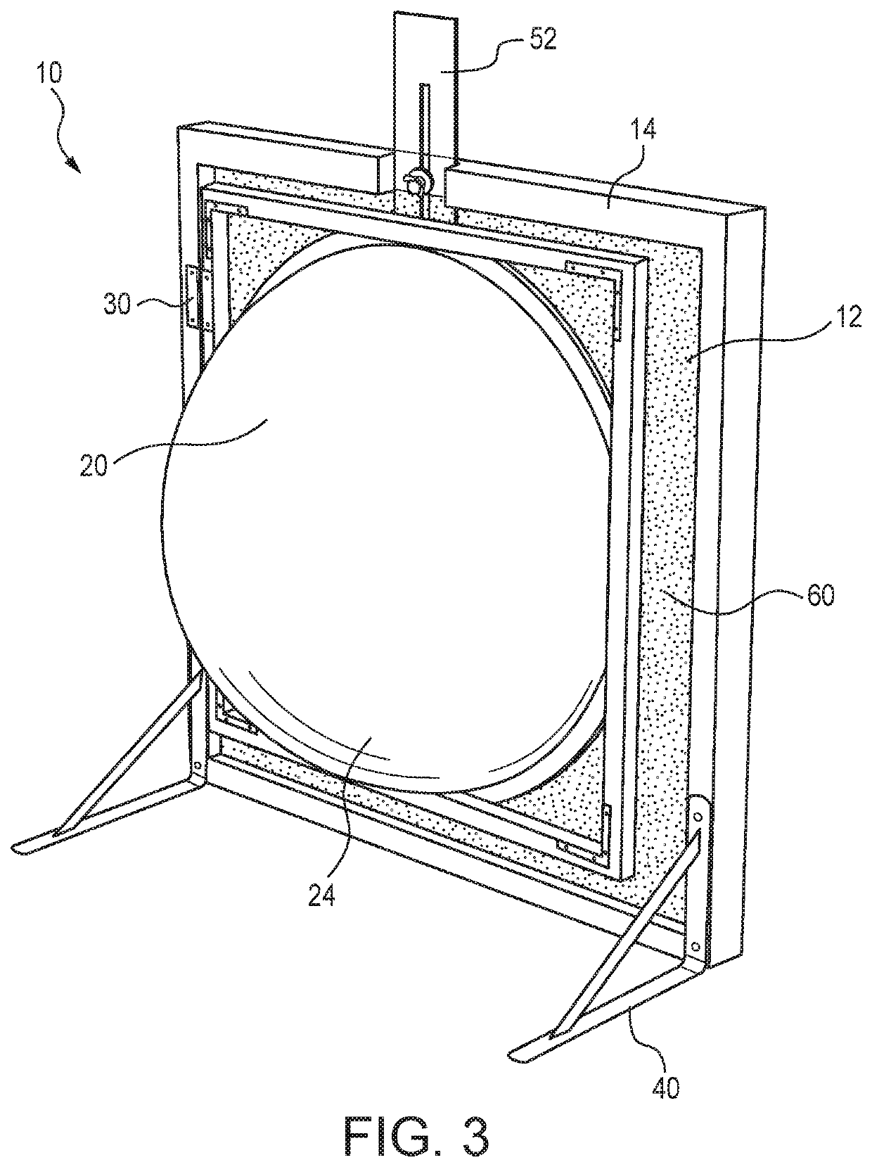 Apparatus that enables the photographing of highly reflective, objects without reflections