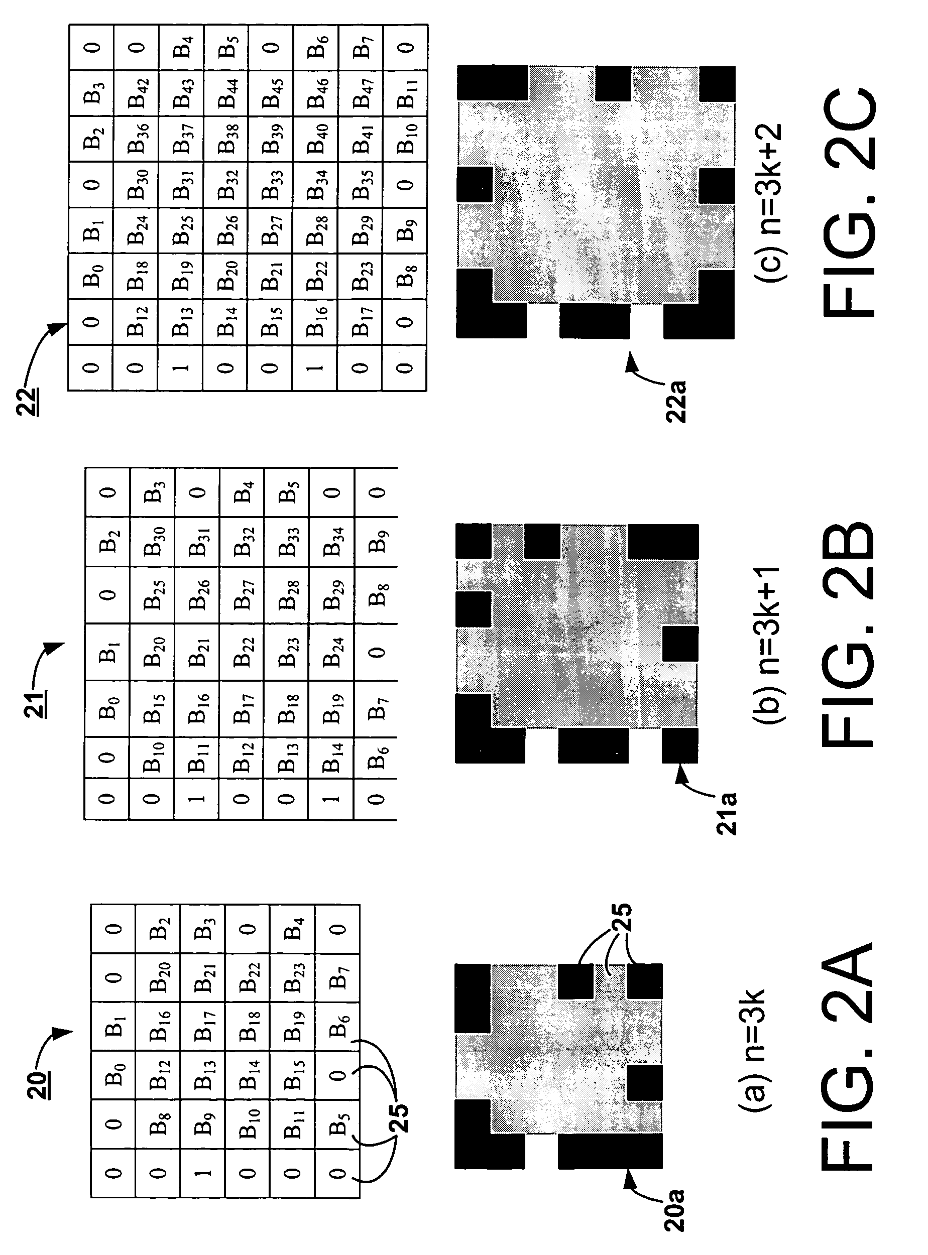 Two dimensional (2D) code and code size indication method