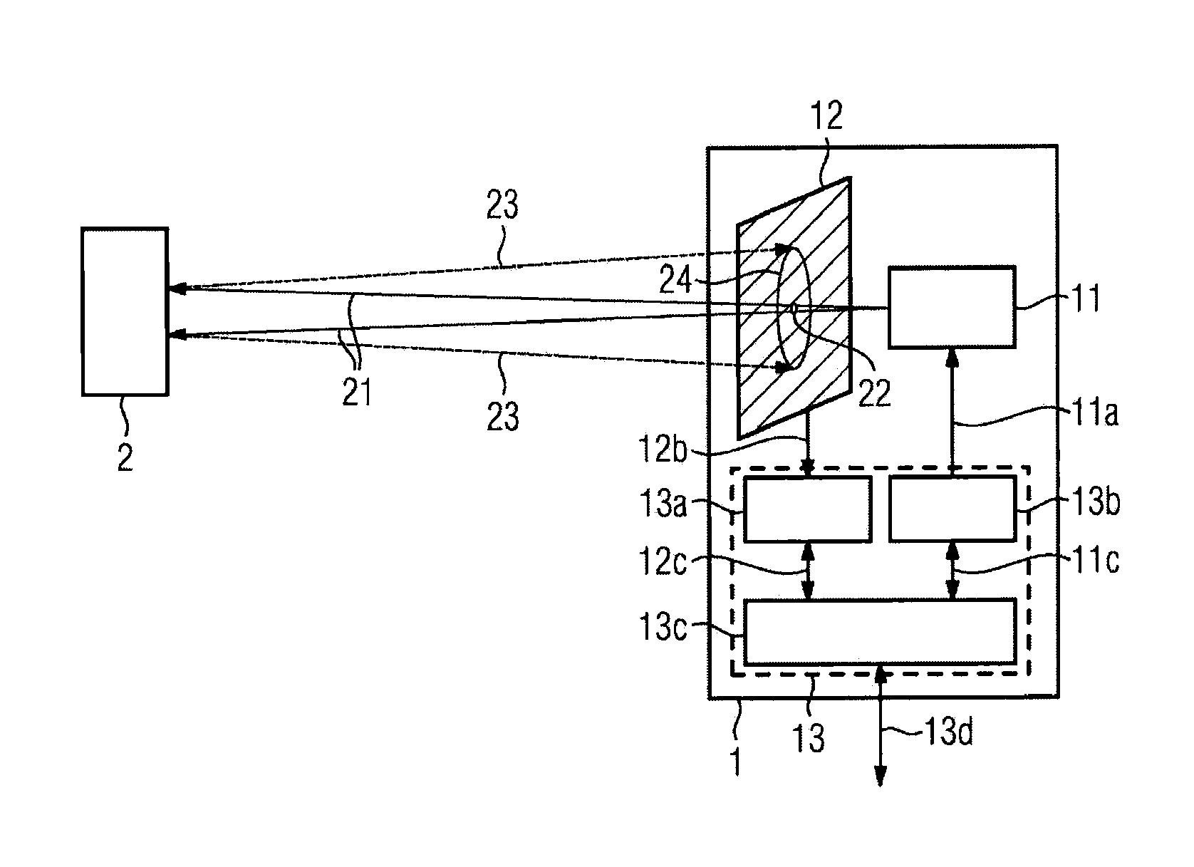 Optical Sensor, in Particular Proximity Switch