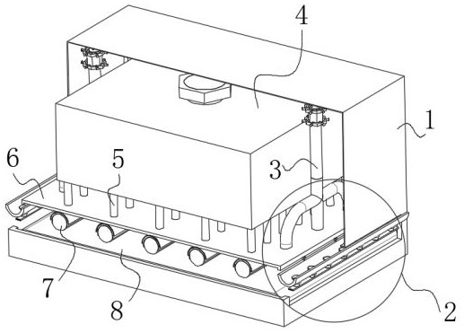 Tape casting micro-dipping coating processing production equipment for composite membrane