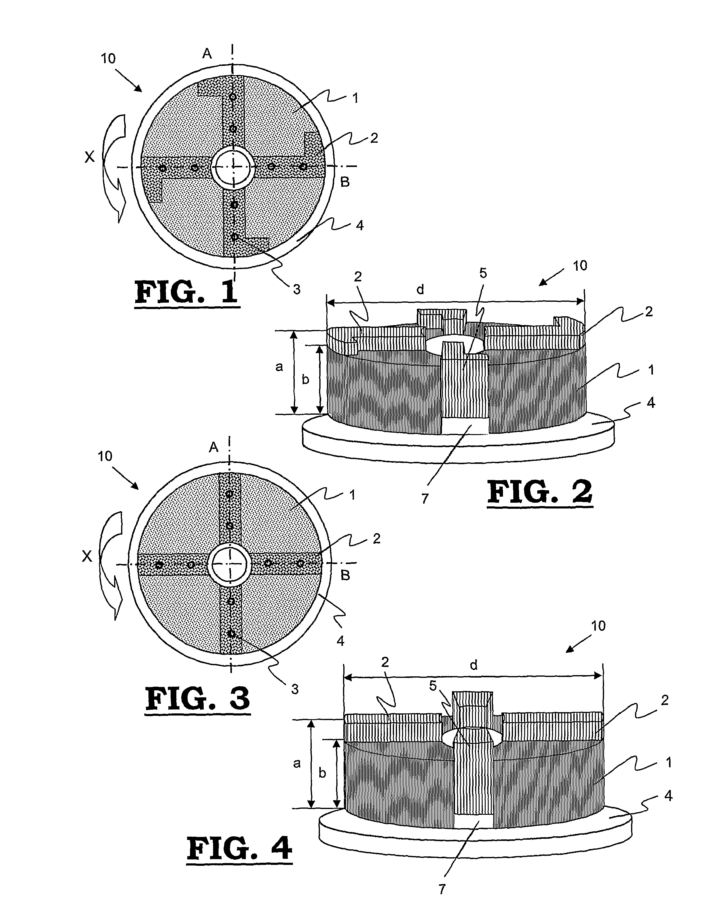 Brush for a machine for the horizontal and/or vertical cleaning of surface that are separated by grooves, joints, unevennesses and/or pores and a machine provided with such brushes