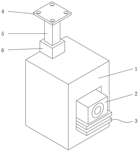 A loudspeaker with anti-drop and anti-collision function