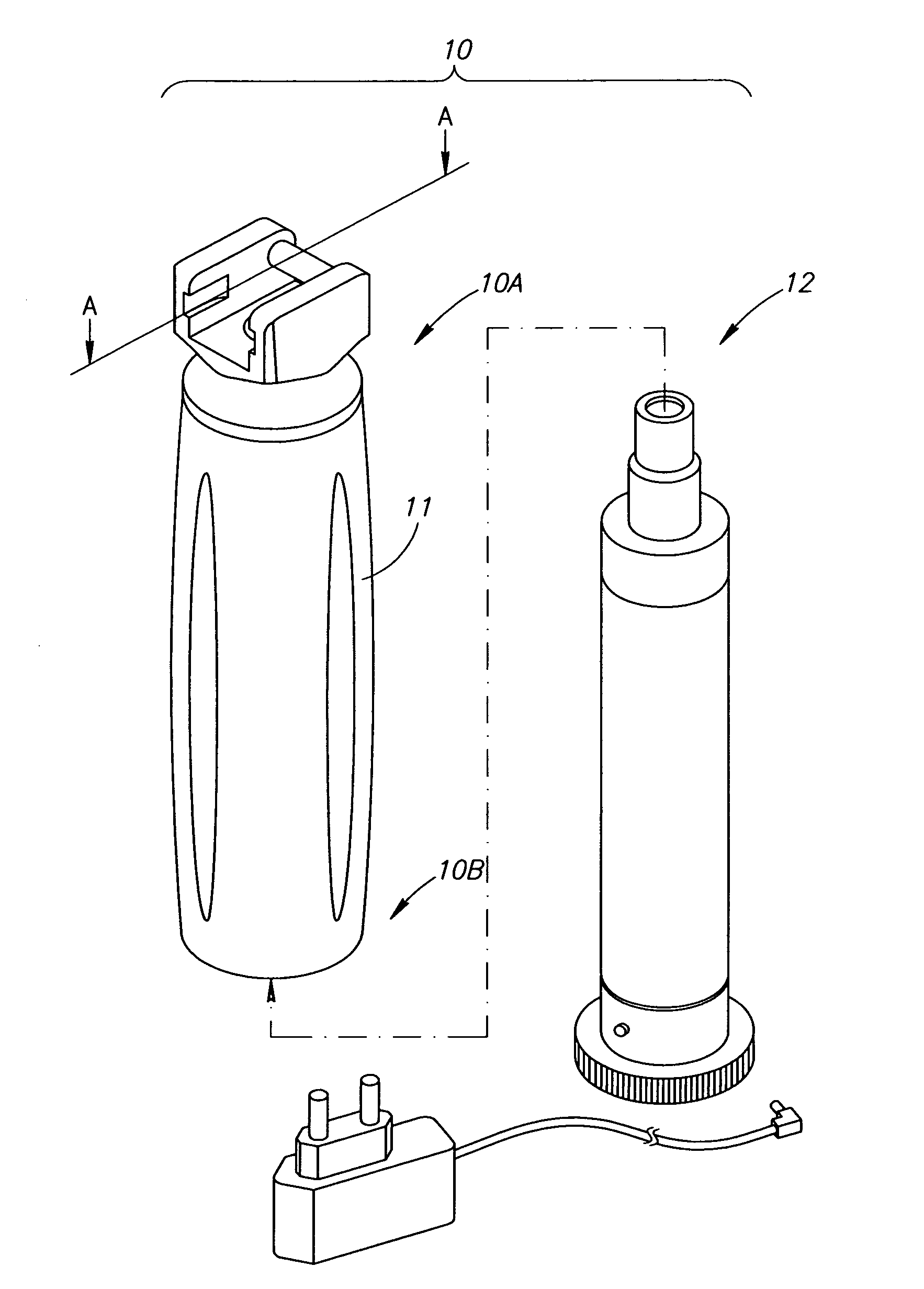 Laryngoscopes and rechargeable illumination units for use therewith