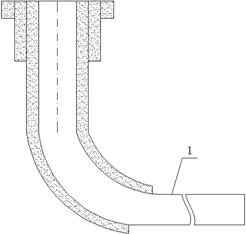 Method for extracting gas from bedding level fractured well of ground coal seam roof