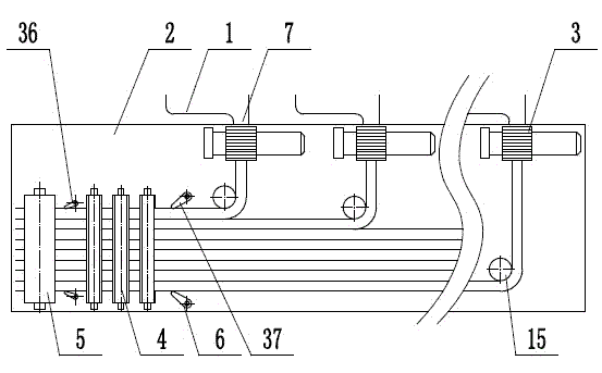Cotton guide drafting device